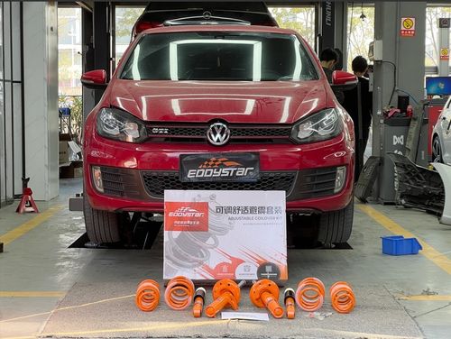 последний случай компании о Улучшение подвески шестого поколения Golf GTI
