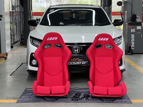 последний случай компании о Both Performance and Comfort in One! Honda Civic 1.5T Gets EDDY Racing Seats Upgrade