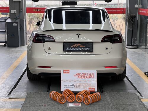 последний случай компании о 2021 Tesla Model 3 RWD Upgraded with Sport Short Springs: Sleeker Stance & Smoother Ride!