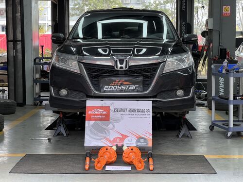 последний случай компании о 2017 Honda Crider 1.8L Upgraded with EDDY Adjustable Comfort Shock Absorbers via Modification Instead of Maintenance