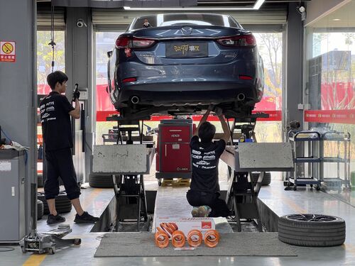 последний случай компании о Mazda Atenza + EDDY Sport Short Springs｜Super Cool & Comfortable!