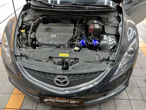 последний случай компании о Mazda 6 модернизирована впускной коробкой из углеродного волокна EDDY Vortex｜Модернизация мощности · Vortex Essence