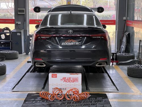 последний случай компании о 2021 Toyota Avalon 2.5L | EDDY Sport Short Springs Upgrade: Лучший внешний вид и лучшее управление
