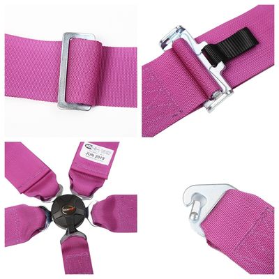 EDDY Purple 5 Point Racing Seat Belt Harness Сертификат SFI для гоночных автомобилей