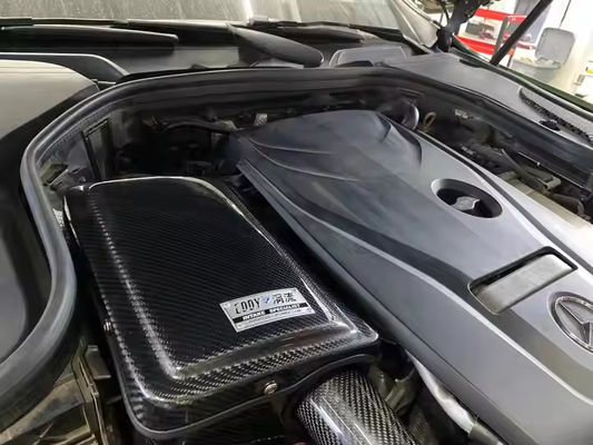 Воздушный фильтр Углеродное волокно Автомобильный воздушный ящик для Mercedes-Benz 1.6 - 2.0 T