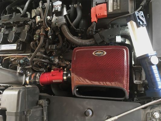Выпустить мощность углеродного волокна высокого потока воздушной коробки для Honda Civic